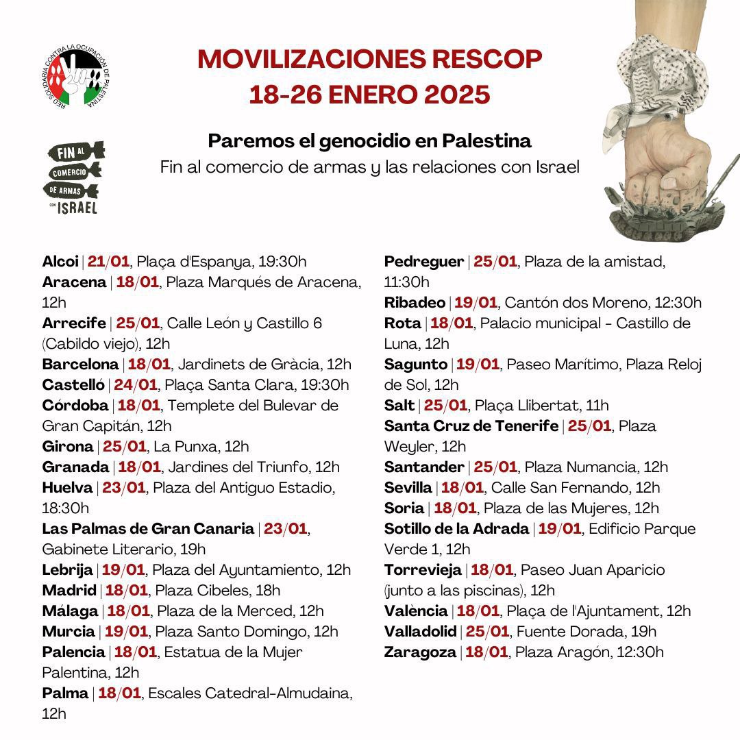 HW4PALESTINE SPAIN (HW4PS) tweet media