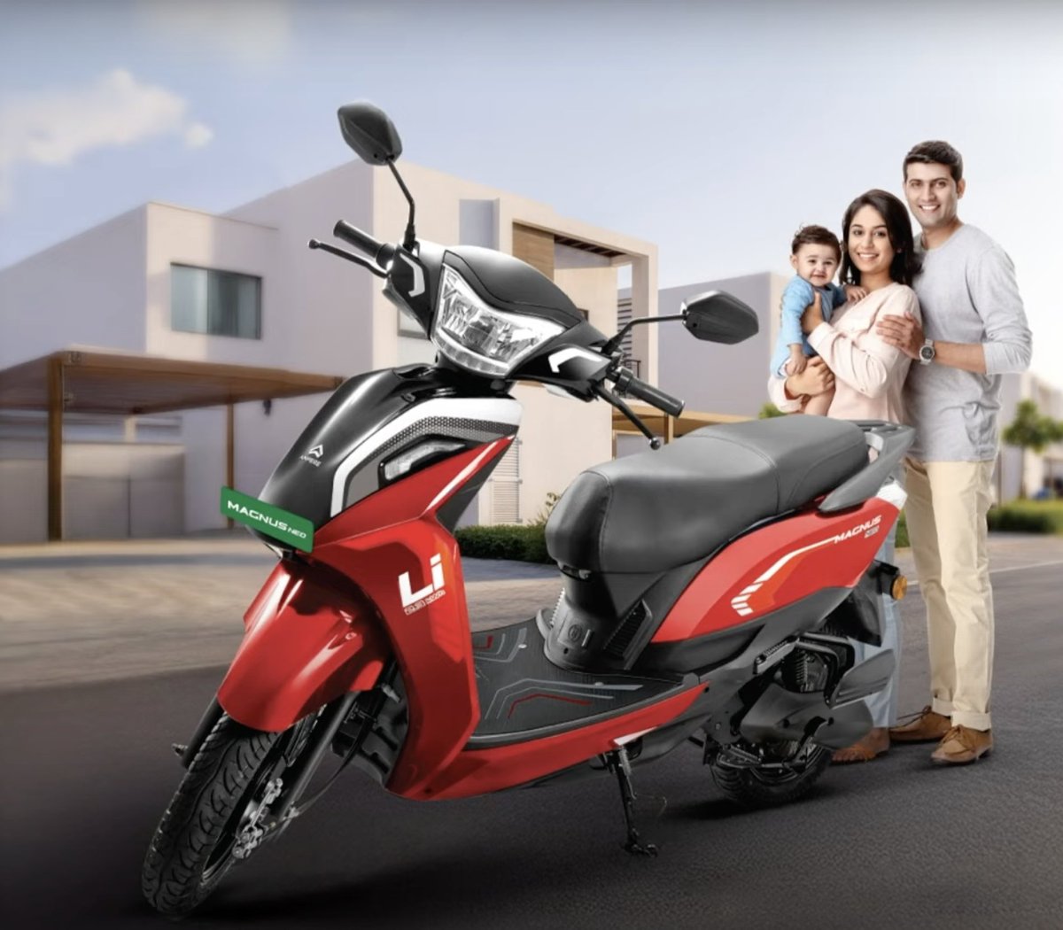 91wheels's tweet photo. Ampere New Magnus Neo launched @ 79,999* Ex-Showroom.

#Ampere #magnusneo #newscooter #scooter #automobile #launched #91Wheels https://t.co/yNYwfCqwsP