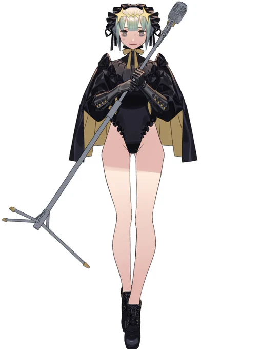 後にLive2Dアバターにしたこの人も元々はTRPG的なゲームのキャラの立ち絵用に作ってたんだよな…(しみじみ) 