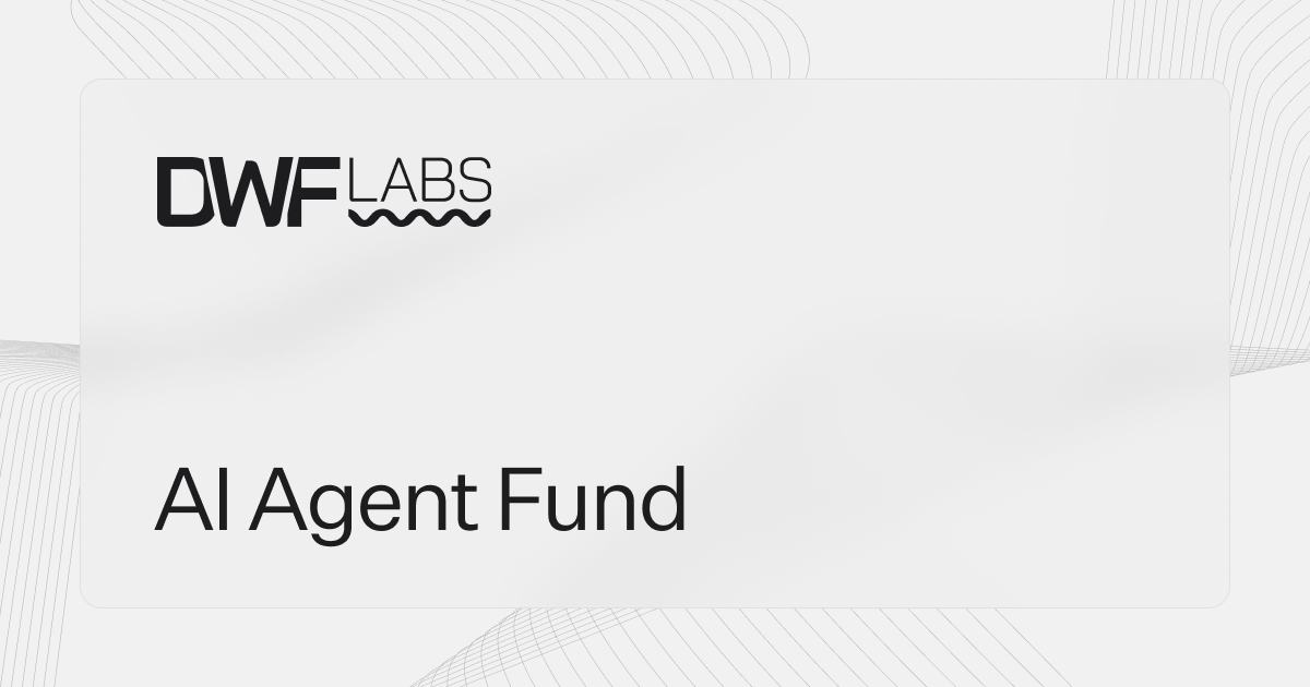DWFLabs's tweet photo. We are seeking to invest in projects building next-generation AI Agent solutions, and our $20M USD AI Agent fund is still accepting applications🔥

Eligible projects will receive comprehensive support alongside strategic advisory to accelerate growth.

If you're building in the AI Agent space, submit your application here: https://t.co/AyZbcHOy4m

Let's BUIDL 🤝