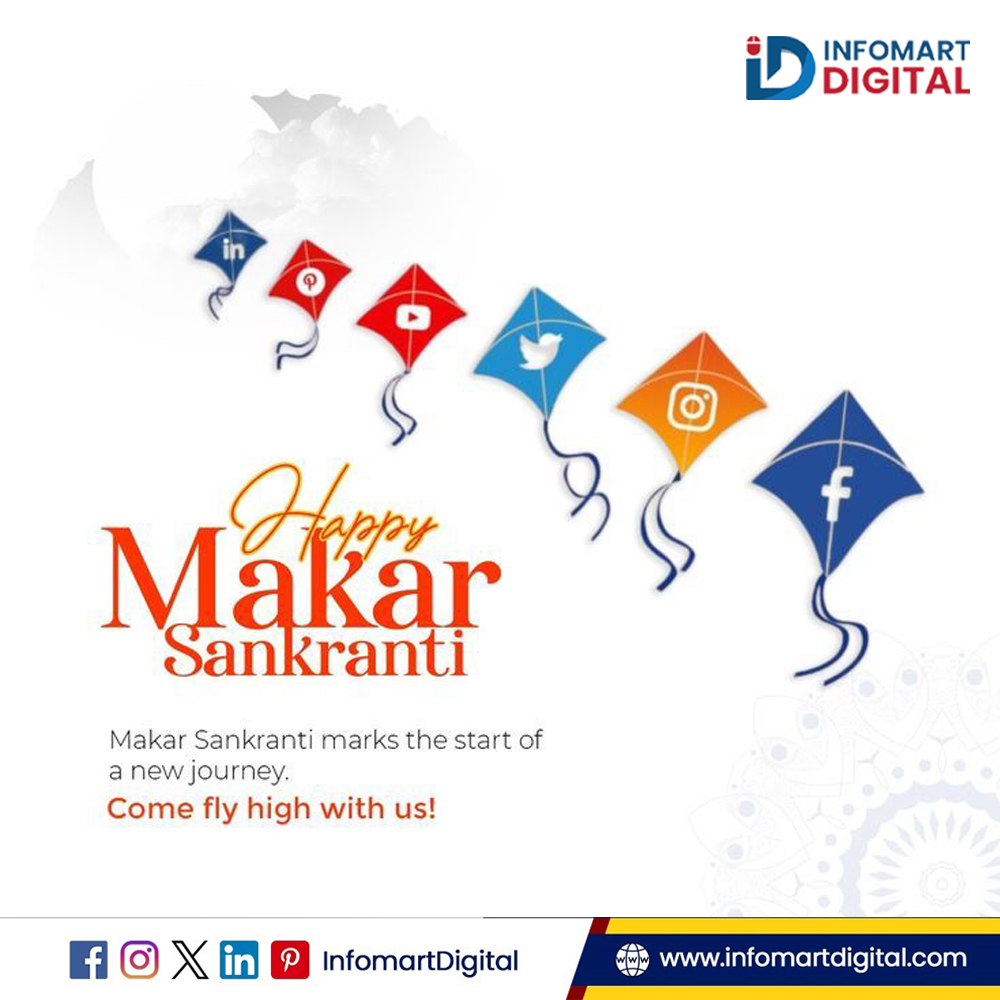 InfomartDigital's tweet photo. 🌞 Happy Makar Sankranti! 🌞

 From the team at Infomart Digital
Infomart Digital

#InfomartDigital #Infomart #HappyMakarSankranti #NewBeginnings #DigitalGrowth #SoarHigh #DigitalWithPurpose #DigitalGrowth #DigitalMarketingExperts #GrowYourBrand #BoostBusiness  #DigitalMarketing https://t.co/kmyk2zIPRO