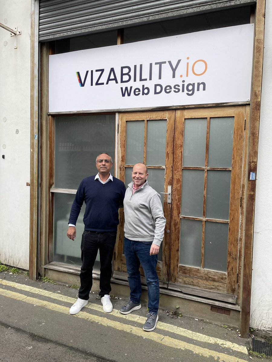 Vizabilityio's tweet photo. New office sign for Vizabilityio London Web design agency https://t.co/S923kdpxp9