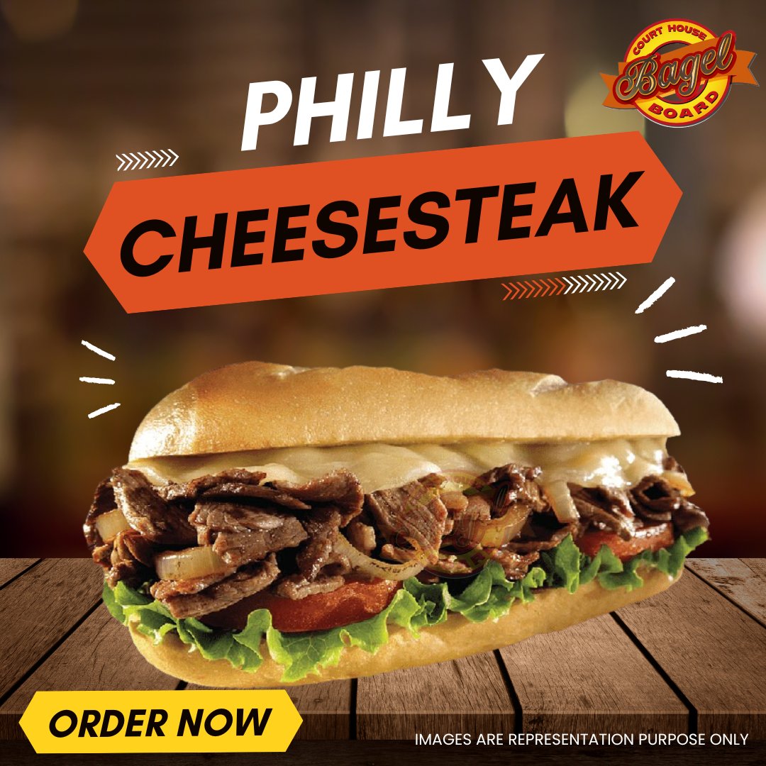 bagelboardcmch's tweet photo. 🧀🥩 Savor the ultimate Philly Cheese Steak experience! Tender beef, melted cheese, and a perfectly toasted roll – all packed in one delicious bite. You won’t want to miss this!
#PhillyCheeseSteak #DeliciousBite #SavorTheFlavor
👉𝐖𝐞𝐛𝐬𝐢𝐭𝐞: https://t.co/X7ird34Fi6 https://t.co/dqaGDOCn2O