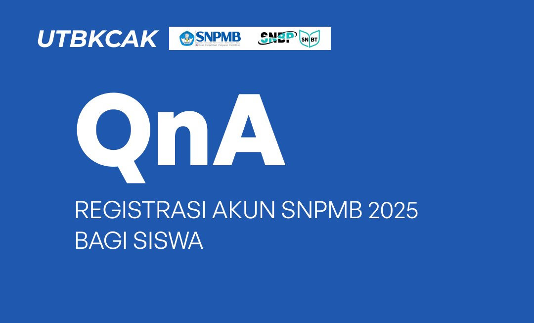 INFO SNBP & SNBT 2026 tweet media