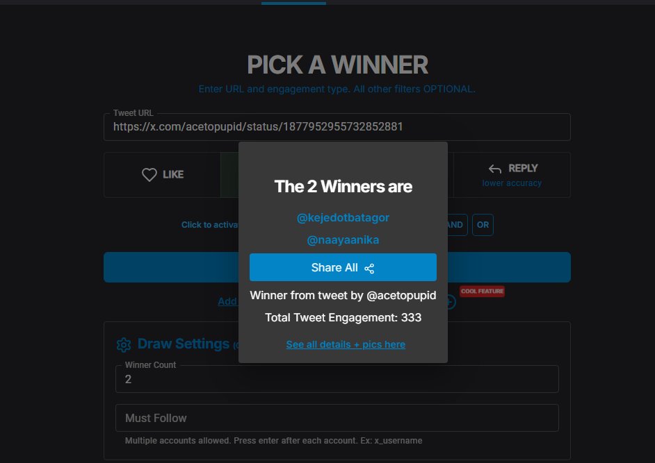 acetopupid's tweet photo. sorry gess telat 

Winner 1
@kejedotbatagor 
Winner 2
@naayaanika 

Bisaa langsung dm mimin yaa untuk pemenangnnyaa https://t.co/6jmJoikQMp