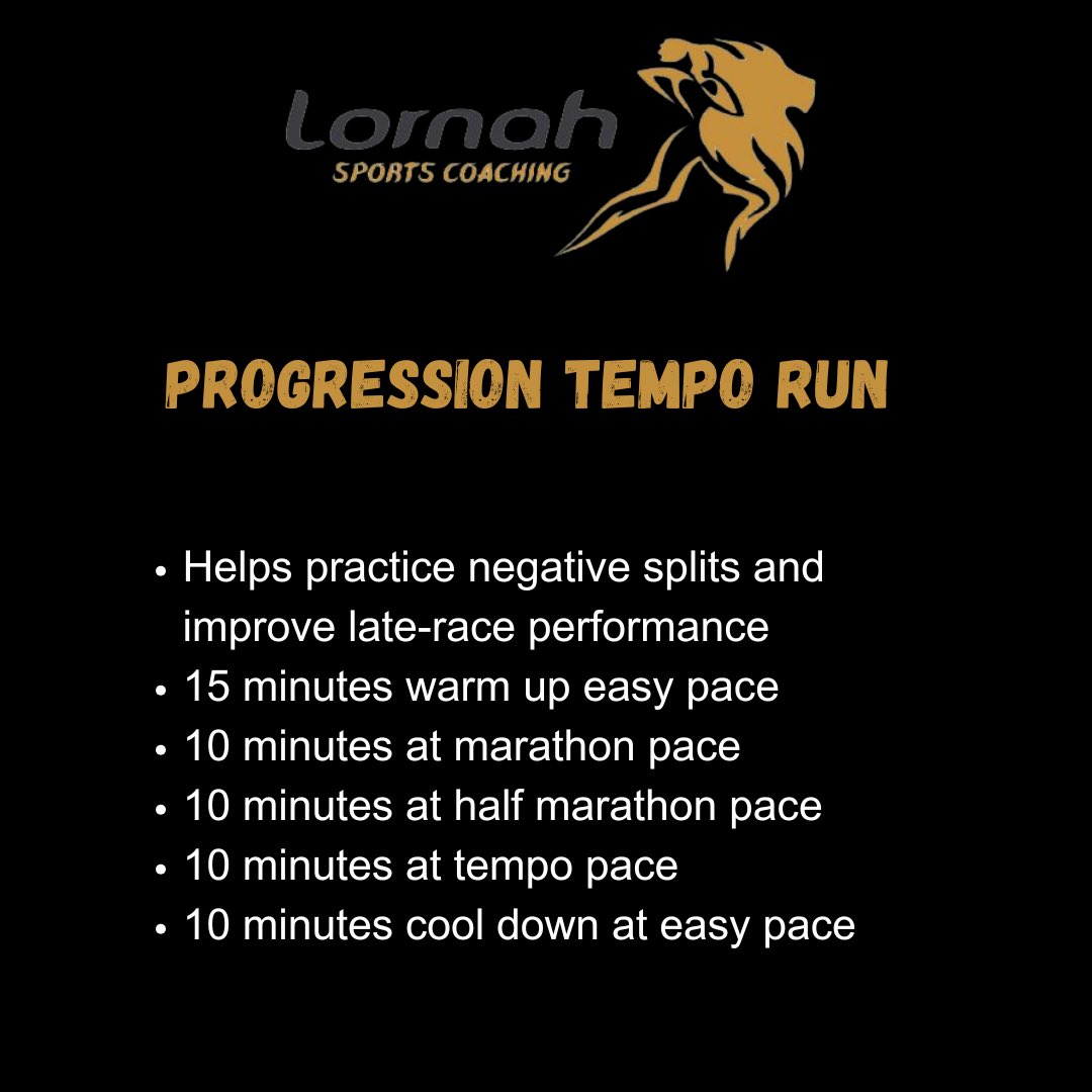 Tempo runs are a key ingredient for a faster half marathon! 🏃‍♂️💥 Whether you’re working on building endurance, improving speed, or boosting your race-day stamina, these different types of tempo runs will get you race-ready. Add them to your training plan and crush your 21km goals