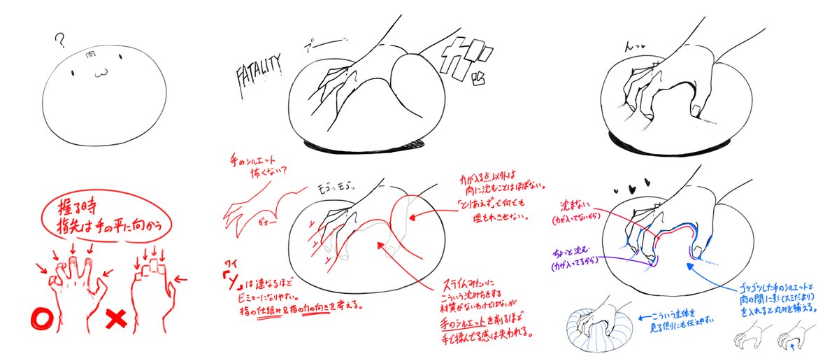 お肉を鷲掴みにする時に気を付けたいこと その2 