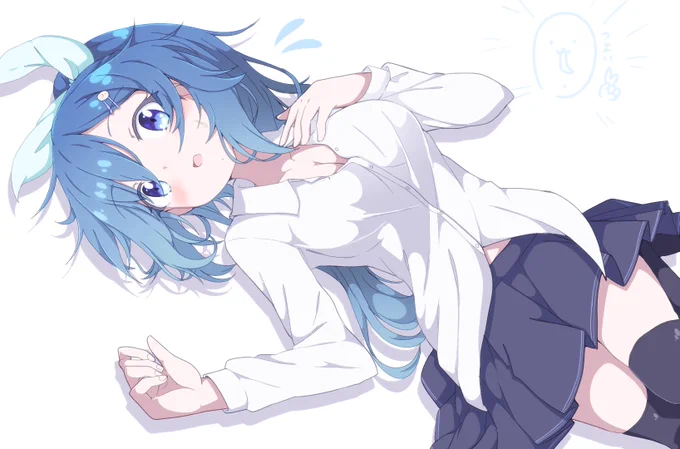 寝転がりほそなちゃん 