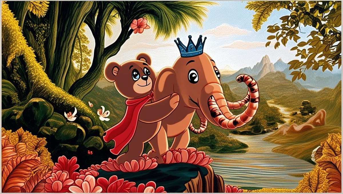 Cryptowacko999's tweet photo. @steadyteddys and @MammothOverlord are having fun in the jungle https://t.co/Dm8KVtOa2e