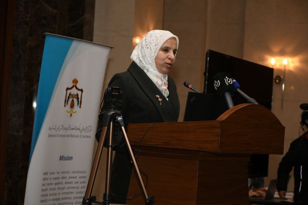 JcdcGov's tweet photo. نظم المركز الوطني لمكافحة الأوبئة والأمراض ا��سارية الاثنين الاجتماع الأول للجنة التوجيهية الوطنية لحوكمة البيانات الصحية وتحديثها، بالشراكة مع وزارتي الصحة والتخطيط والتعاون الدولي، ومشاركة ممثلين عن الجهات ذات العلاقة من القطاعين العام والخاص.
التفاصيل: 
https://t.co/BC7y8EMKQc https://t.co/fNatkwo1AX