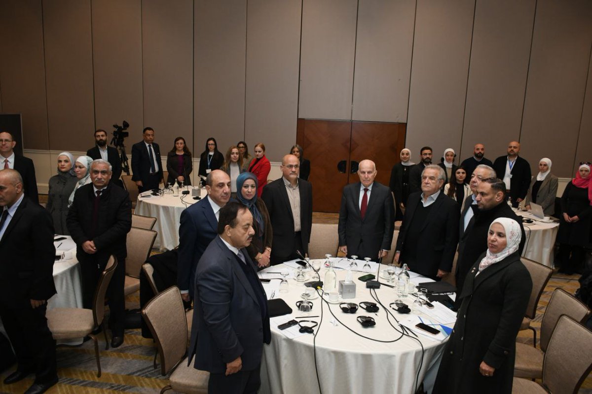 JcdcGov's tweet photo. نظم المركز الوطني لمكافحة الأوبئة والأمراض ا��سارية الاثنين الاجتماع الأول للجنة التوجيهية الوطنية لحوكمة البيانات الصحية وتحديثها، بالشراكة مع وزارتي الصحة والتخطيط والتعاون الدولي، ومشاركة ممثلين عن الجهات ذات العلاقة من القطاعين العام والخاص.
التفاصيل: 
https://t.co/BC7y8EMKQc https://t.co/fNatkwo1AX