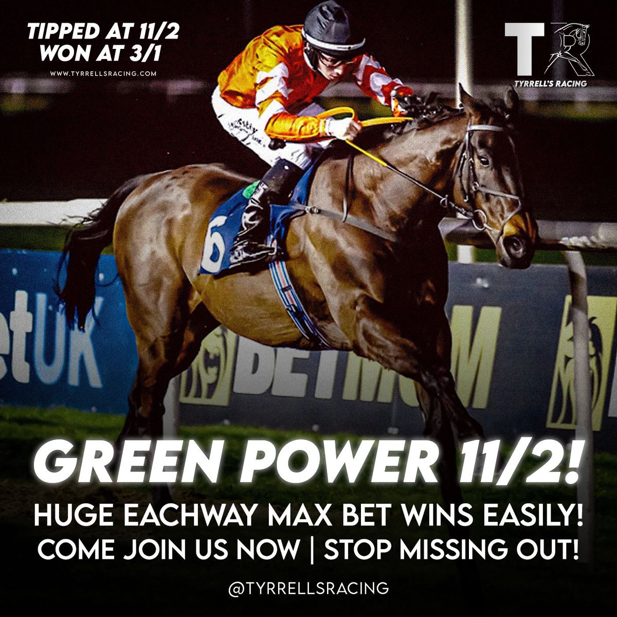 Tyrrells Racing Tips tweet media