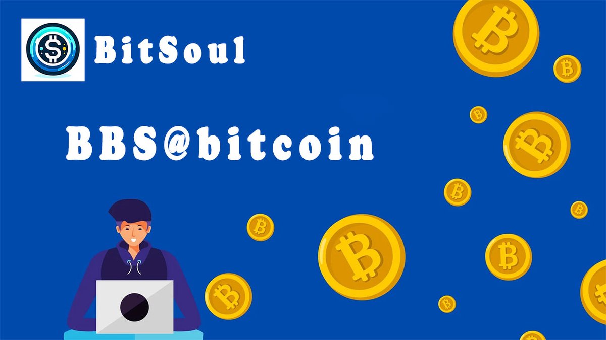 bitsoul_xyz's tweet photo. ๐ป๐ป๐ป
Next, we are ready to build a BBS at bitcoin based on BRC-Soul protocol ๐งโ๐ป
May it can build a home for every Cryptor ๐ช
#brcsoul #bitsoul #Ordinals #SBT #DID #DSN https://t.co/0mGFKYexo5