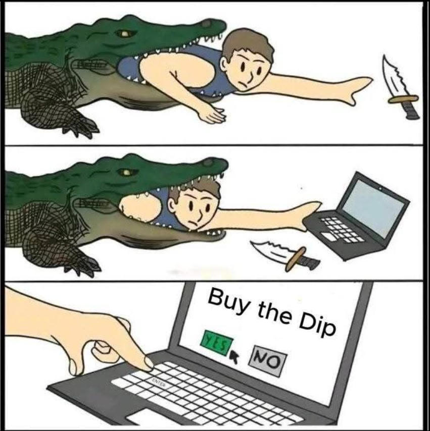Don't get involved in crypto, its too risky.

Crypto Guys : Risk is my middle name😳