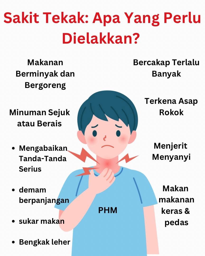 health_malaysia's tweet photo. “Sakit Tekak: Jangan Abaikan, Tekak Anda Merayu Untuk Dirawat”

Bayangkan rasa perit setiap kali menelan, suara yang serak hingga tak mampu bercakap, dan badan mula terasa lemah. Sakit tekak bukan perkara kecil. Tetapi, kita selalu fikir, “Ini biasa saja…”

Thread. https://t.co/VDhXjHQQkN