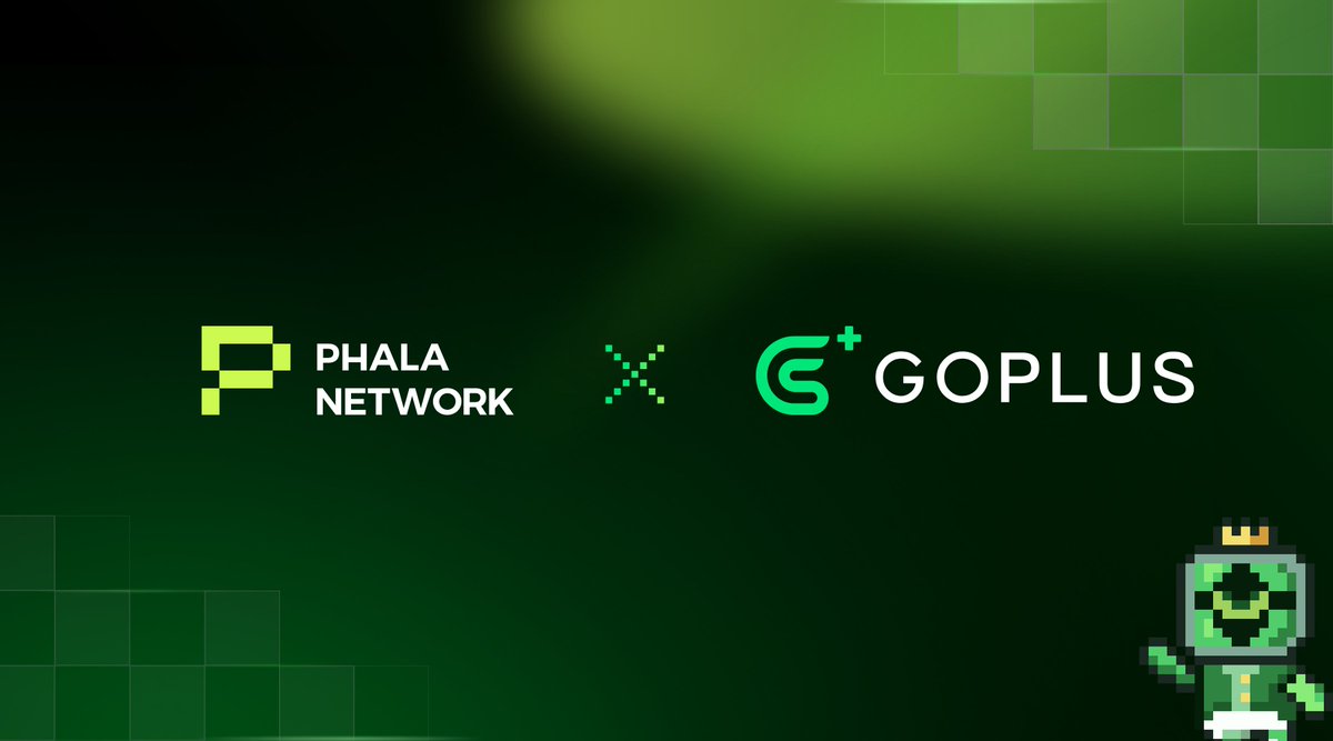 GoPlus Security (@goplussecurity) on Twitter photo 🤝 GoPlus has officially partnered with <a href="/PhalaNetwork/">Phala Network</a> for a groundbreaking technical collaboration!
🚀 Together, we're advancing secure model analysis and auditing frameworks for TEE programs and AI. This means AI agents will be more verifiable and secure. 🤝 GoPlus has officially partnered with <a href="/PhalaNetwork/">Phala Network</a> for a groundbreaking technical collaboration!
🚀 Together, we're advancing secure model analysis and auditing frameworks for TEE programs and AI. This means AI agents will be more verifiable and secure.