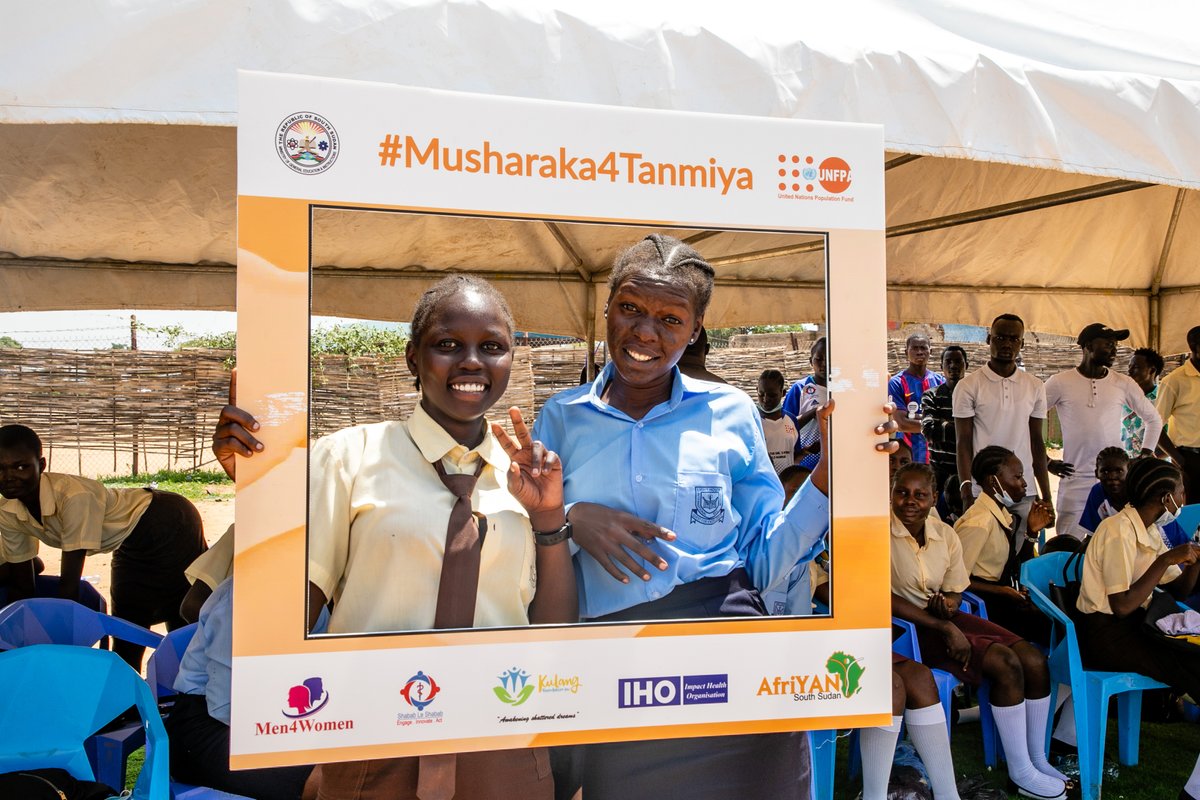 UNFPASouthSudan's tweet image. The quest to ensure rights and choices for women and girls in #SouthSudan is irreversible.
#UNFPA 🇸🇸and partners are LivingNoOneBehind by empowering women and girls with Sexual and Reproductive Health and Rights information.
#InclusiveSRHR    #ChoicesForAll