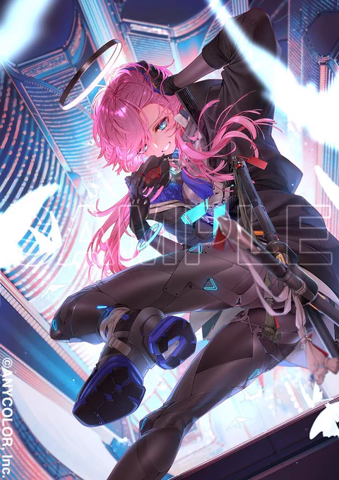 □お知らせ□にじさんじ所属、夕陽リリさん( )の誕生日グッズビジュアルを担当しました! 