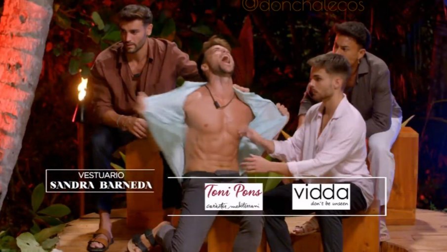 Parece un cuadro de Caravaggio.

#LaIslaDeLasTentaciones2