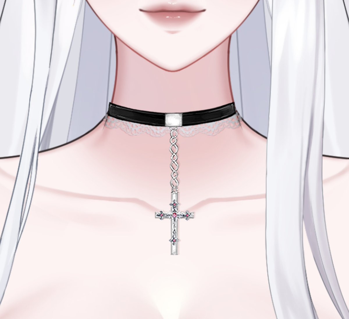 LixiuChi's tweet photo. 【Vtuber Free Asset II】by me🩸
"Gothic Cross Necklace"
- Feel free to use (Dimanapun n kapanpun ✅)
- Like or RT 're very much appreciated 💓
Download asset:
https://t.co/QkCGMTuj4G
#VTuberAssets #VTuberFreeAssets #VTuberID https://t.co/cvDjbwUq6l