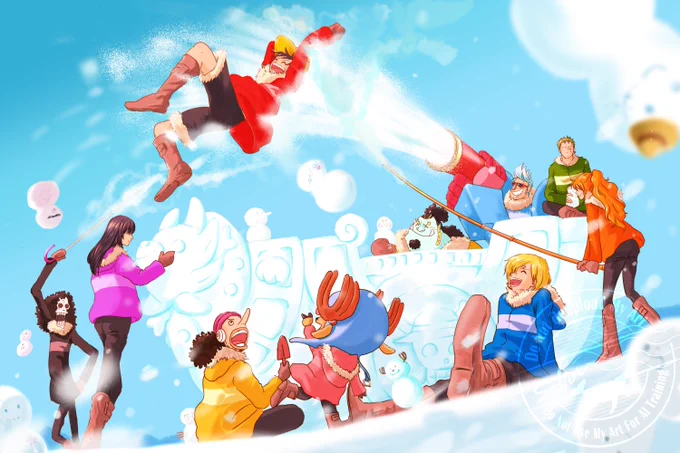 雪だー!
