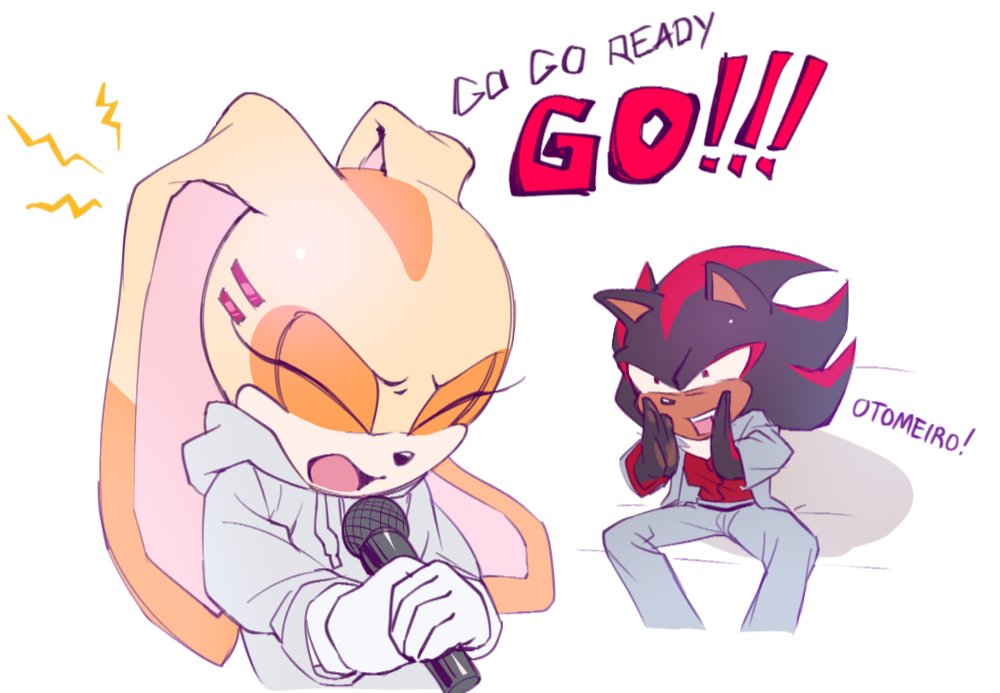 lukremium's tweet photo. more yakuza crossover doodles!! (1/2) #ShadowTheHedgehog #CreamTheRabbit https://t.co/TSNTYcXZVJ