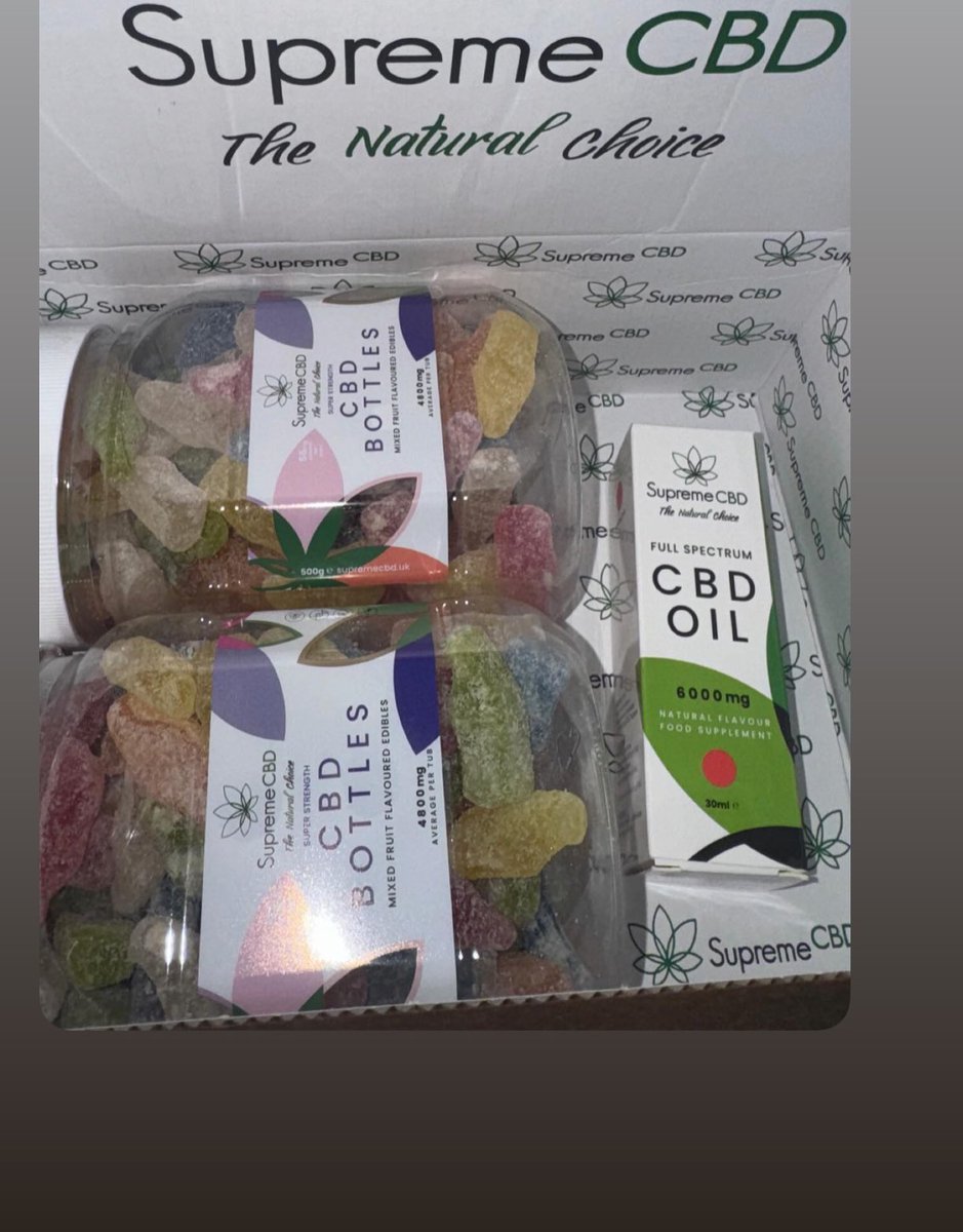 Brilliant solid sleep last night 9 hours thanks to my 6000mg oil from <a href="/supreme_cbd/">Supreme CBD - UK’s #1 CBD OIL</a> I highly recommend this and you can get a free bottle and save 40% with code Hitman40 at checkout supremecbd.uk/collections/ja… it works really fast too 👍🏻 #supremecbd #ad