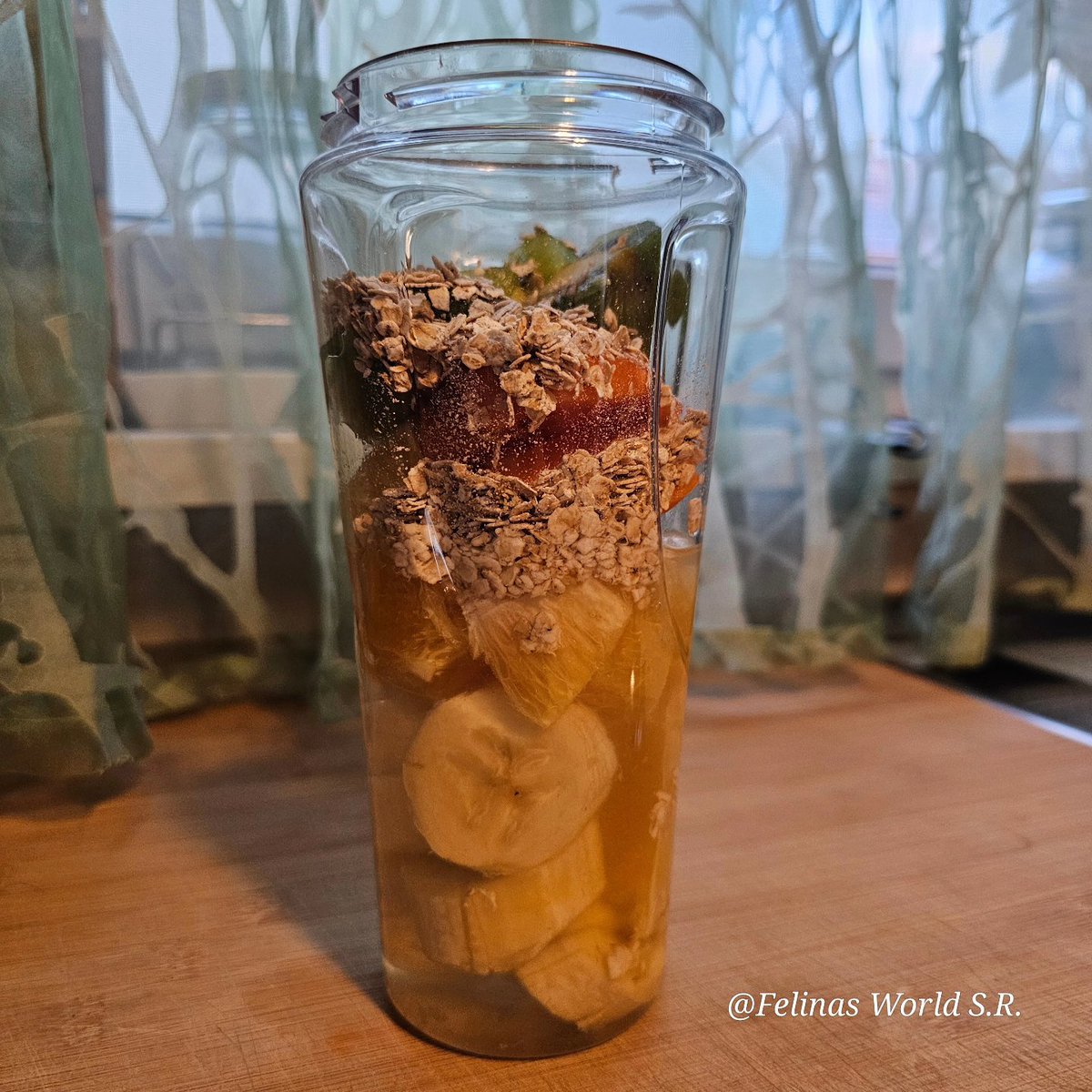Felina1710's tweet photo. https://t.co/0eufGBbjgG

#felinasworld #familyfood #comidafamiliar #foodblogger #recipe #receta #rezepte #foodblog #thermomixliebe #thermomixrezepte #thermomix #breakfast #frühstück #desayuno #smoothie #shake #batido #zumos #juice #Saft #Obst #Früchte #fruits #fruta #frutas https://t.co/kebuEW8IAS