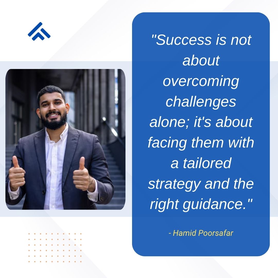 Success is built not just by facing challenges but by approaching them with a customized strategy and expert guidance. By tailoring solutions to meet unique needs, it becomes possible to turn obstacles into opportunities, driving lasting growth and success.