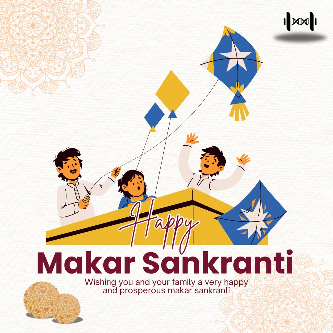 LiftingClinicIN's tweet photo. Happy Makar Sankrant 🪁✨ https://t.co/DUS2hRISro