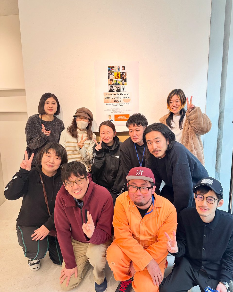 lpagallery's tweet image. 当ギャラリー初のアートコンペ
「Laugh &amp;amp; Peace Art Competition 2025」
最終審査を兼ねた展覧会がいよいよ1/16(木)〜スタート！
laugh-peace-art.com/exhibition/lau…
会期中にはご来場者投票をはじめ、ご参加無料のレセプションパーティーを行いますので、是非この機会にご高覧頂けますと幸いです✨
#LPAC2025