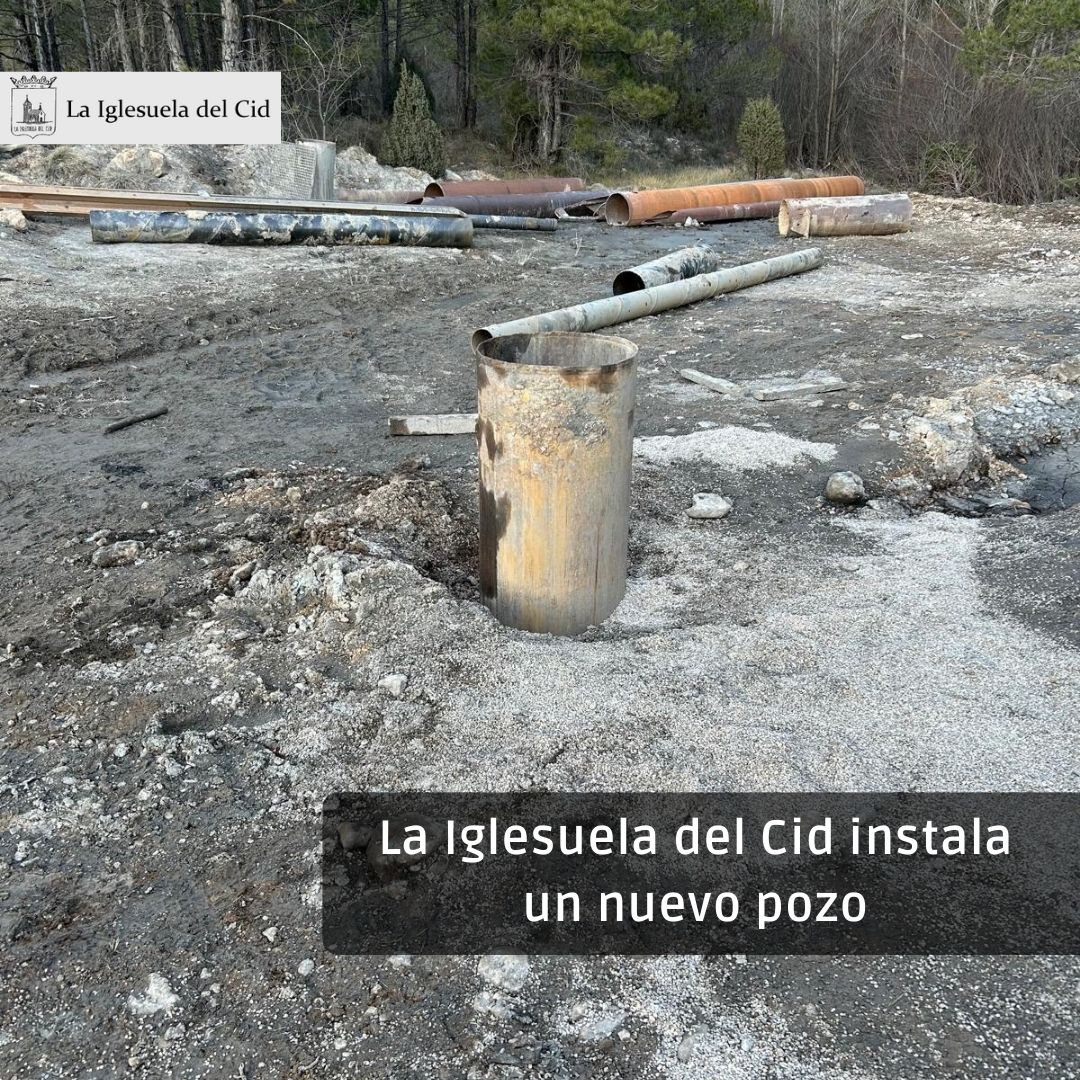 ✅💧 #LaIglesueladelCid instala un nuevo pozo 💧✅

📣 "Desde el Ayuntamiento de La Iglesuela del Cid tenemos un objetivo firme: conseguir asegurar el agua de boca y de consumo ganadero" ha afirmado el alcalde, Fernando Safont. 

facebook.com/photo/?fbid=10…