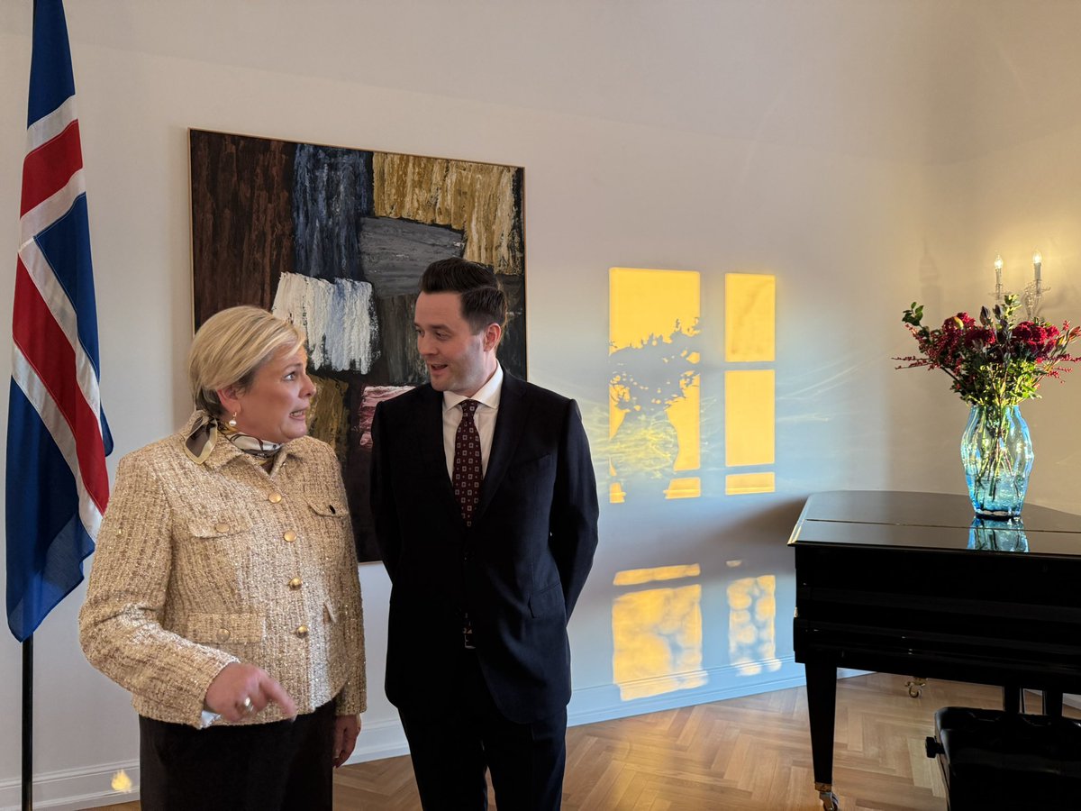 RagnarThorv's tweet photo. Honoured to meet 🇮🇸 President Halla Tómasdóttir @PresidentISL &amp; have the chance to discuss Iceland’s role in Expo 2025 Osaka @expo2025japan &amp; the Nordic Pavilion @nordicexpo2025. Exciting times ahead as we prepare to showcase Icelandic &amp; Nordic innovation &amp; culture in 🇯🇵! https://t.co/a6cAAknYws
