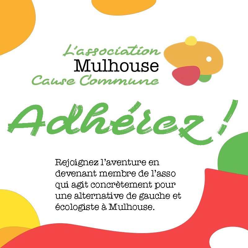 🟠L’association MCC ouvre ses adhésions pour 2025 ! Rejoignez l’aventure en devenant membre de l’asso qui agit concrètement pour une alternative de gauche et écologiste à #Mulhouse et construit le projet que nous défendrons aux prochaines municipales. facebook.com/share/p/15YjBZ…