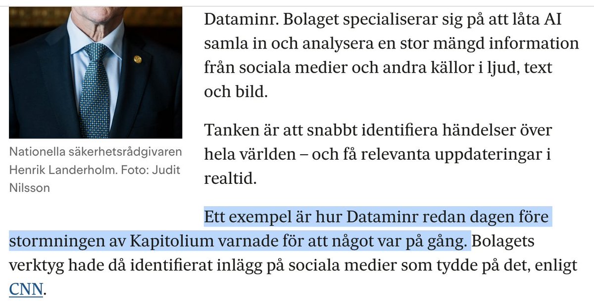 Wow! Vilket verktyg som kunde se vad högerextrema sa helt öppet. Värt varje krona.