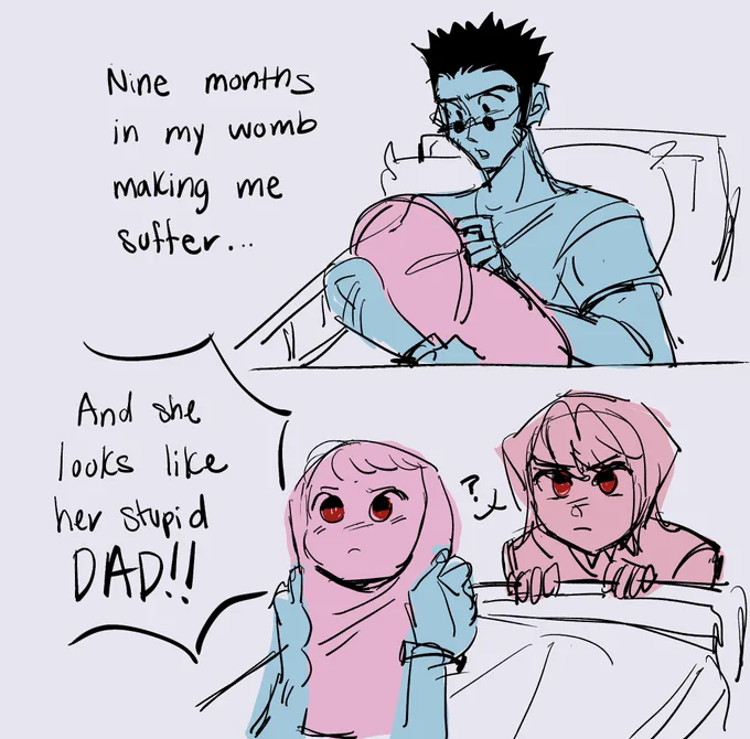 I just wanted to draw that silly meme 