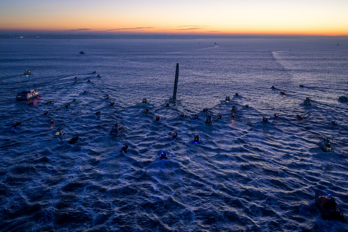 🇬🇧 Vendée Globe (@vendeeglobeeng) on Twitter photo Wonderful images of Charlie Dalin's finish! 😍 Wonderful images of Charlie Dalin's finish! 😍