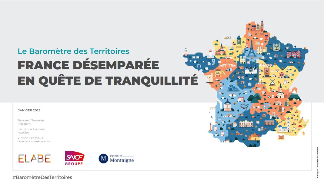 elabe_fr's tweet photo. @elabe_fr @GroupeSNCF @i_montaigne

Voici les résultats de la 3ème édition du #BaromètreDesTerritoires

Réalisée auprès de 10 000 personnes, cette étude cherche à mieux comprendre comment les Français vivent et s’adaptent à l’empilement des crises sociale, écologique et politique https://t.co/CJUZkkhfaF
