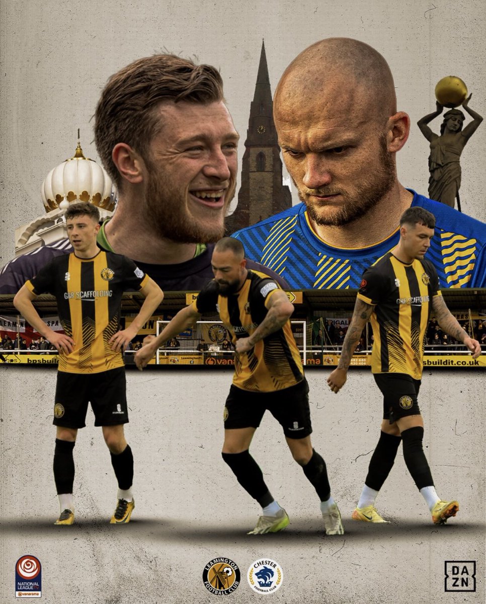LeamingtonFC's tweet photo. 𝐂𝐡𝐞𝐬𝐭𝐞𝐫. 𝐔𝐧𝐝𝐞𝐫 𝐭𝐡𝐞 𝐥𝐢𝐠𝐡𝐭𝐬. 𝐈𝐧 𝐟𝐫𝐨𝐧𝐭 𝐨𝐟 𝐭𝐡𝐞 𝐜𝐚𝐦𝐞𝐫𝐚𝐬. 𝐋𝐞𝐭’𝐬 𝐠𝐨𝐨𝐨𝐨𝐨 🤙🏻

#LEACHE https://t.co/pmDS5w8Acy