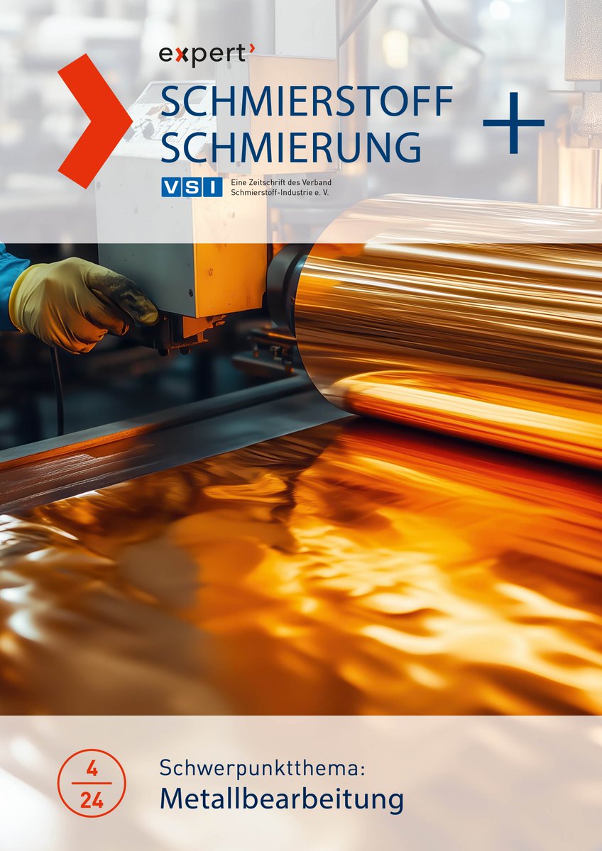 Jetzt kostenlos lesen! Die aktuelle Ausgabe der SCHMIERSTOFF+SCHMIERUNG ist online.
Schwerpunkt "Metallbearbeitung":
elibrary.narr.digital/journal/sus

#expertverlag #Schmierfette #Kühlschmierstoffe #vernarrtinwissen #metallbearbeitung #walzöl #walzwerke