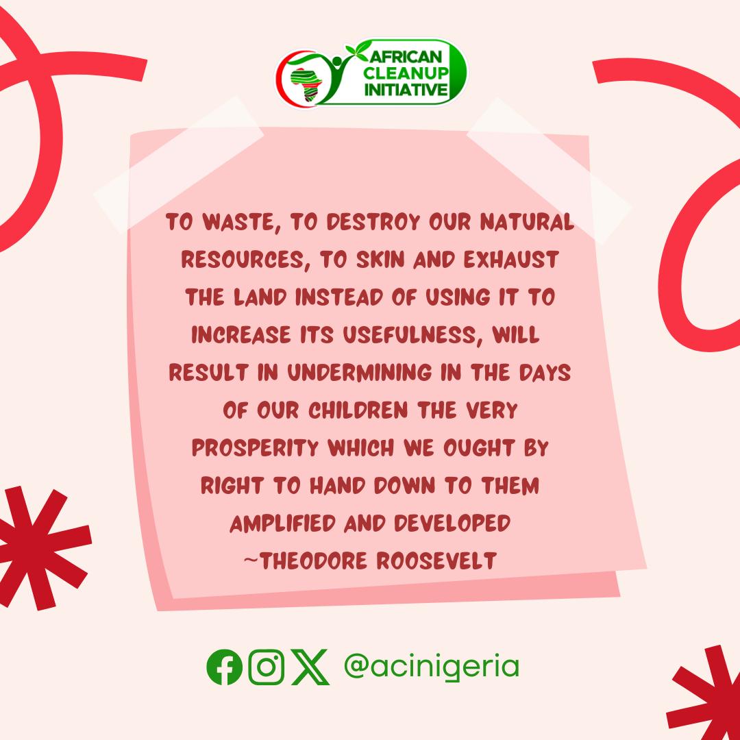 African Clean Up Initiatve tweet media