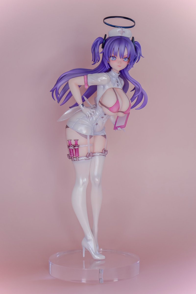 ブルーアーカイブ 早瀬ユウカ ナース.ver 組み立てと塗装は私 100kgの