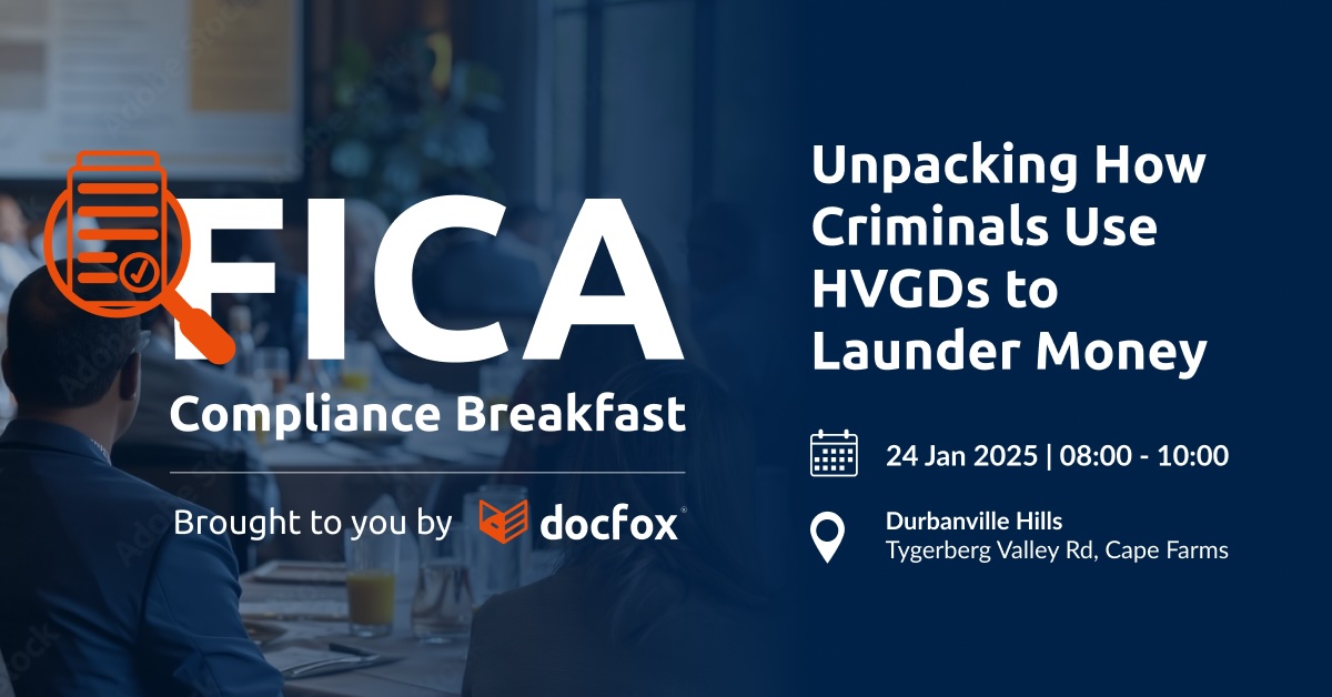 EngNewsZA's tweet image. SA businesses launder up to R64bn/y, with criminals targeting high-value goods—your business could be at risk.

📅 24 Jan | 📍 Durbanville Hills Winery | ⏰ 08:00–10:00

Join #DocFox for a 𝐅𝐑𝐄𝐄 session to protect your business &amp;gt; ow.ly/wZKO50UFfLG

#BusinessSecurity