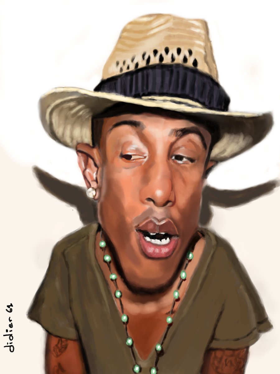 🎶 Pharrell Williams like you've never seen before!
Didier captures the essence of this musical icon with a vibrant and colorful caricature.
An ultra-rare NFT, coming soon on Ethereum. Don't miss this unique masterpiece! 🚀
#NFTArt #CaricatureArt #PharrellWilliams #evrywone