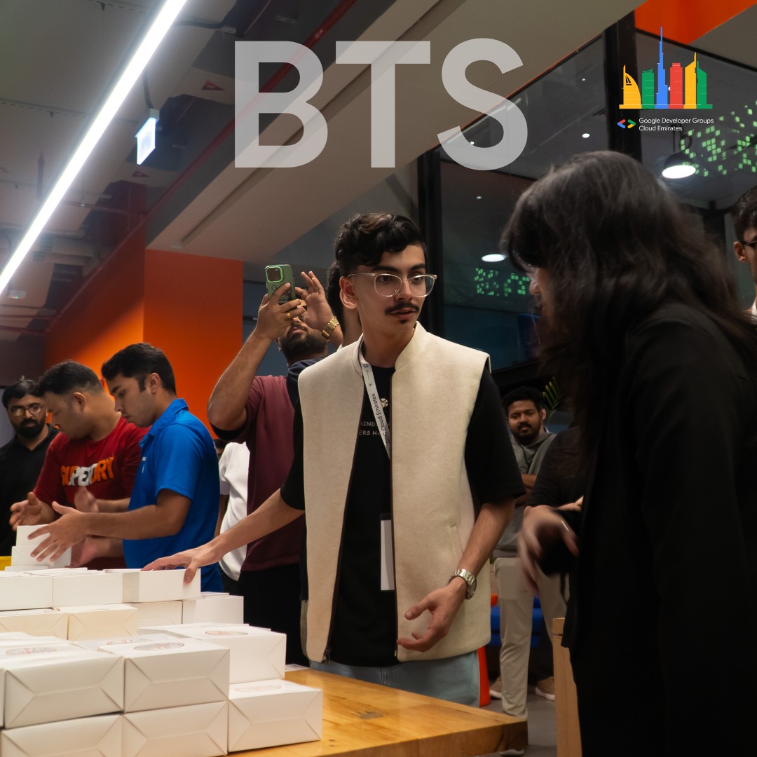 gdgemirates's tweet photo. Had an amazing time at DevFest'24 Emirates!
And here's the sneak-pick from the Event.

DevFest'24 Emirates: Where BTS, fun, networking, and delicious food collided! ✨ 

#DevFest24 #Emirates #BTS #TechCommunity #Networking #FoodieDelights #uae https://t.co/Z66xsPRGLU