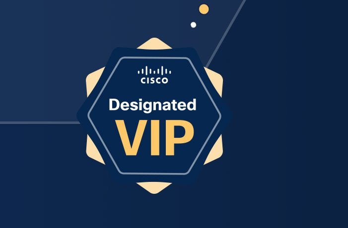 Happy to announce I have been chosen for the fifth time in row as Cisco VIP 2025.
2021, 2022, 2023, 2024 and 2025.
It is great honor to be with this list of great global network engineers.
It is great pleasure for me to represent this title while I am part of Northumbria