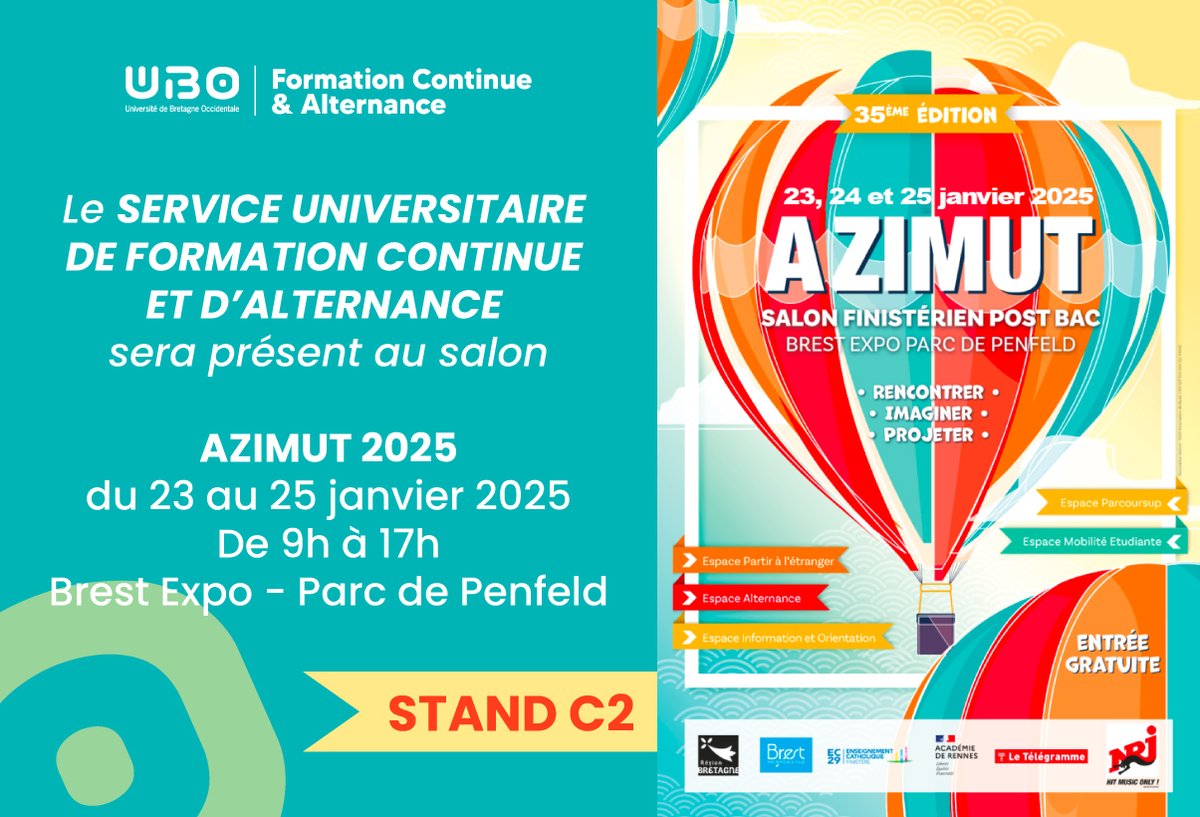 Formation Continue et Alternance - UBO tweet media