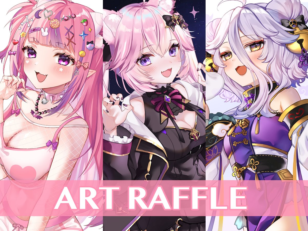 🩷ART RAFFLE🩷
To celebrate reaching 1000 followers, one winner will receive a Skeb-style half-body illustration✨

to enter
🩷follow + like + rt (no QRT) 
🩷reply with your character

Ends February 7
good luck!! 
#artraffle #artgiveaway