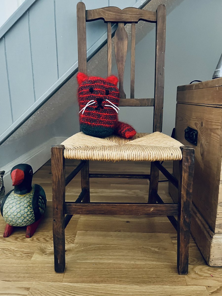 FeralMother44's tweet photo. @PickliciousF Oh Pickle the name for your Dad’s, next, next tour!
Claim your royalties now!!
#Deaded 
Rufus the ickle chair cat says hello Pickle! https://t.co/QjxVbdOsnM