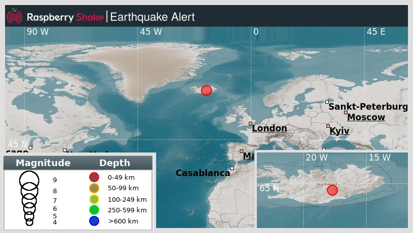 raspishakEQ's tweet image. Preliminary M5.3 #Earthquake
ID: #rs2025aymnrc
121km from #Höfn, #Iceland
2025-01-14 08:05 UTC
Source: #GFZ
@raspishake

Join the largest #CitizenScience EQ community ➡ raspberryshake.org

EVENT ➡ stationview.raspberryshake.org/#?event=rs2025…